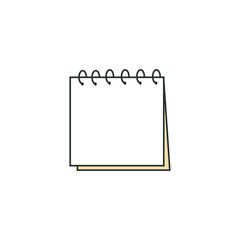 Note Icon Minimalist Vector Design