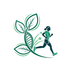 good health logo vector 