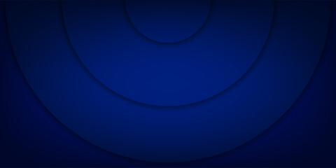Abstract geometric blue circle background. Basic RGB