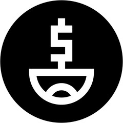 Vector Icon greed, emoji, emotion, smiley, feelings