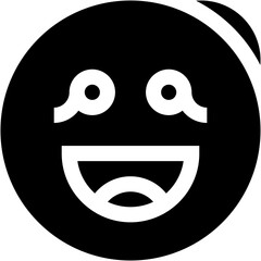 Vector Icon girl, emoji, emotion, smiley, feelings