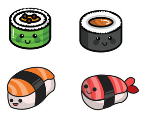 Set Sushi Cute