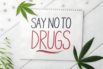 International Day Against Drug Abuse And Illicit Trafficking Say No To Drugs