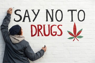 International Day Against Drug Abuse And Illicit Trafficking Say No To Drugs