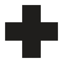 Fototapeta premium hospital emergency cross icon