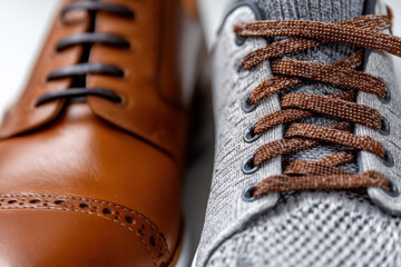 Man&rsquo;s Business Shoe and Trainer