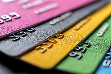 Coloured Credit Cards