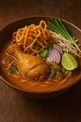 Khao Soi – Northern Thai Coconut Curry Noodle Soup