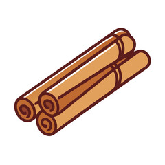 Cinnamon sticks, spice sticks, cooking and baking ingredients