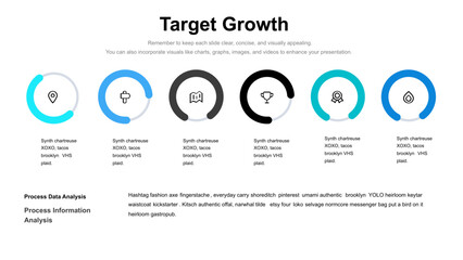 Pitch Deck Timeline with Circular Stages