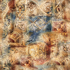 watercolor digital background seamless pattern on texture