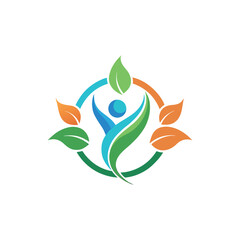 Wellness And Health logo Design