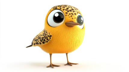 Obraz premium yellow, wildlife, funny, chick, feather, blue, baby, black, parrot, white, cute, brown, character, farm, puffin