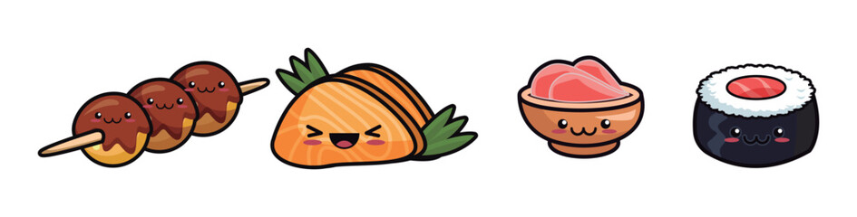 Set Sushi Cute