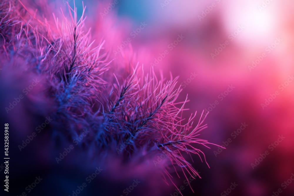 Poster detailed neuron connections glow softly in vibrant blue colors, set against a dark gradient backgrou