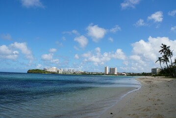 Landscape of Alupang Beach - Guam