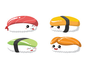 Set Sushi Cute
