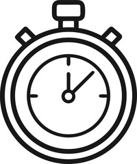 stopwatch icon vector illustration