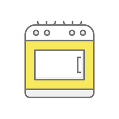 Stove  icon vector stock illustration