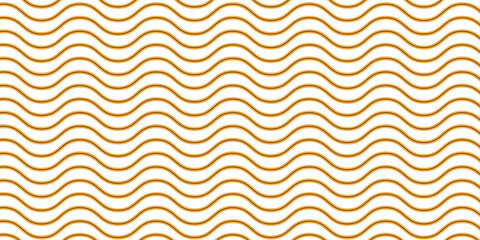 orange wave lines on white background with irregular curve lines