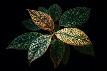 vector illustration of a leaf
