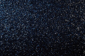 Obraz premium Glowing blue particles in starry texture creating a cosmic wave design on a dark background