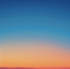 Fototapeta premium Concept of summer holidays, abstract blur sunset gradient sky background