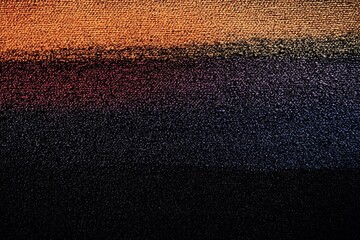 Orange and dark blue abstract grunge texture with rough and vibrant color contrast"