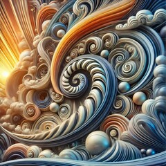 Non representational three dimensional a