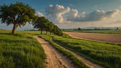 landscape of tuscany