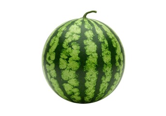 Fresh watermelon fruit diet isolated on white background