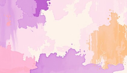 Obraz premium Abstract watercolor blend of pastel hues