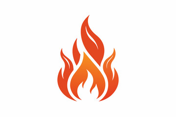 fire flame vector illustration 
