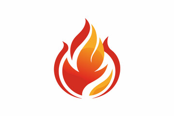 fire flame vector illustration 
