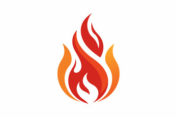 fire flame vector illustration 