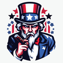 uncle sam vector