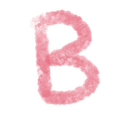 pink letters