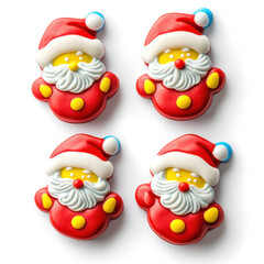 Fototapeta premium santa claus with christmas decorations