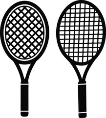 tennis racket and ball