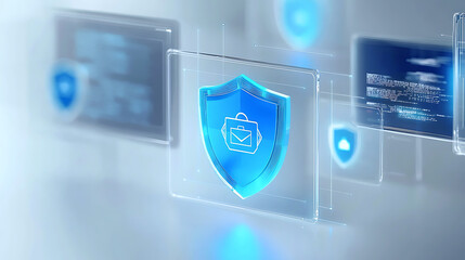Cybersecurity measures protecting digital assets online infographic virtual environment strategic perspective