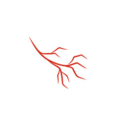 illustration of human blood vessels