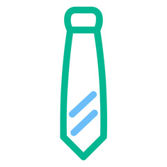 Tie SVG Vector Icon – Flat Design for Formal Wear, Business Attire, Office Dress Code, Professional Look, and Fashion


