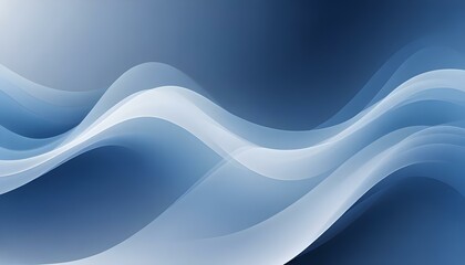 Elegant abstract design featuring flowing blue and white wave-like shapes for backgrounds.