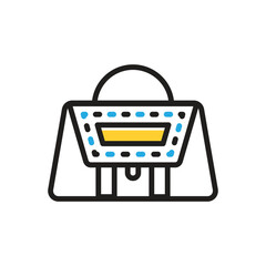 Obraz premium Multi color icon for leather