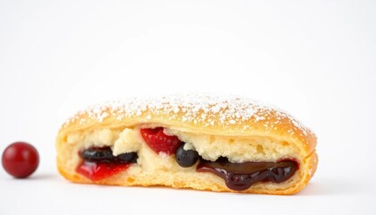 Sweet Pastry Filled with Berries
