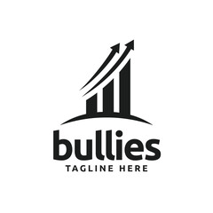 Fototapeta premium accounting finance logo vector