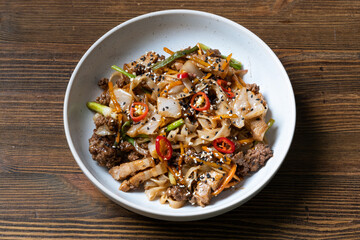 Asian Beef Noodle Stir-Fry Delight