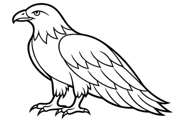 Minimalist Eagle Vector
