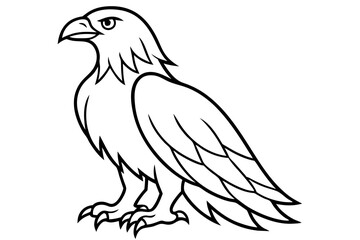 Minimalist Eagle Vector
