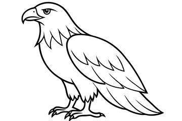 Minimalist Eagle Vector